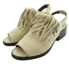3.1 フィリップリム 3.1 phillip lim アレクサ Alexa フリンジサンダル スエード 37 グレー /SS ■OSのサムネイル