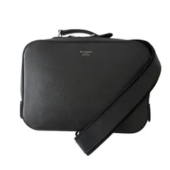 PELLE MORBIDA ペッレモルビダ Capitano キャピターノ ウエストバッグ ボディバッグ 肩掛け 斜め掛け ロゴ レザー ネイビーのサムネイル
