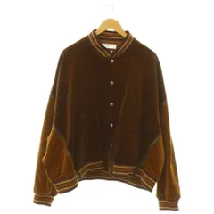 ファセッタズム FACETASM CORDUROY ZIPPER JACKET ジャケット ブルゾン コーデュロイ ジップ ロゴ刺繍 アウター 5 茶 ブラウン キャメル /HS ■OSのサムネイル