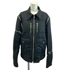 ドルチェ&ガッバーナ ドルガバ DOLCE&GABBANA デタッチャブルジャケット ブルゾン ベスト 2WAY ジップアップ 44 S 黒 ブラック /XZ ■GY11のサムネイル