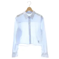 アクネ ストゥディオズ Acne Studios クロップド シャツ 長袖 34 ライトブルー /DF ■OSのサムネイル
