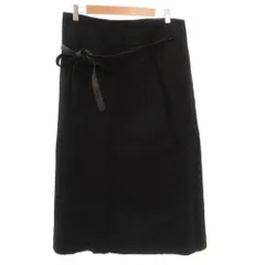 トリココムデギャルソン tricot COMME des GARCONS AD1998 巻きスカート ラップ ウール ロング TS-040300 黒 ブラック /FFのサムネイル