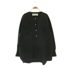 シンゾーン Shinzone COLLARLESS WORK SHIRT シャツ 長袖 プルオーバー FO チャコールグレー 26SMSBL08 /DO ■OSのサムネイル
