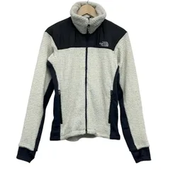 ノースフェイス ブルゾン サイズL メンズ バーサエアーグリッドジャケット NA45103 白×ダークグレー ジップアップ/春・秋物のサムネイル