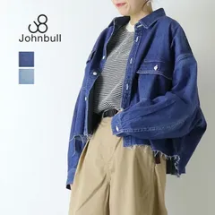 [40%OFF] ジョンブル JOHNBULL デニムクロップドシャツ JL261S06 長袖 ショート丈 カットオフ 日本製 レディース 2026春夏 [返品・交換不可]のサムネイル