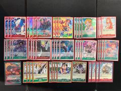 赤緑ルフィ&エースデッキ 構築済みデッキ ワンピースカード - メルカリ