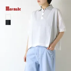 [40%OFF] マオメイド mao made ひらひらVOILE 配色衿ニットポロプルオーバー 621312 コットン カットソー 半袖 レディース 2026春夏 [返品・交換不可]のサムネイル