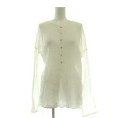 プラージュ Plage 23SSLES ATELIERS FRANCAIS DE CONFECTION別注 HENLY NECK カットソー シアー ガーゼ TU 白 /CX ■GY03のサムネイル