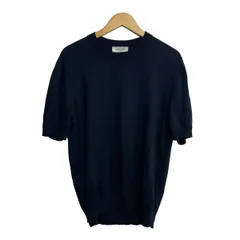 gran sasso(グランサッソ) 半袖セーター サイズ54 メンズ - ネイビー クルーネックのサムネイル