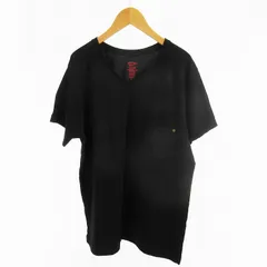 アナクロノーム anachronorm XL Tシャツ 半袖 Ｖネック 無地 ポケット コットン トップス ブラック 黒のサムネイル