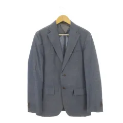 アルチザン ARTISAN ジャケット 上着 青 ブルー 無地 長袖 シングルブレスト /CK24 ■GY99のサムネイル
