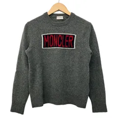 MONCLER(モンクレール) 長袖セーター サイズXL メンズ MAGLIONE TRICOT GIROCOLLO ダークグレー×ダークネイビー×ボルドー クルーネックのサムネイル