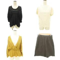 ホリデイ holiday 他 4点セット おまとめ タグ付きあり Tシャツ ブラウス ショートパンツ  Mサイズ F マルチカラー MMTのサムネイル