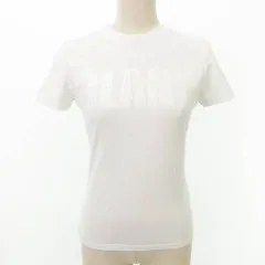 ロイスクレヨン Lois CRAYON 半袖 Ｔシャツ ロゴ クルーネック スリム 薄手 Mサイズ 白 ホワイト ■TCのサムネイル