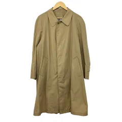 Aquascutum(アクアスキュータム) コート メンズ - ベージュ 長袖/春/秋/ネーム刺繍のサムネイル
