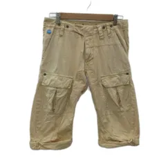 ジースターロウ G-Star RAW ハーフパンツ ショートパンツ 短パン 29 ベージュ ロールアップ /HO52 ■GY99のサムネイル