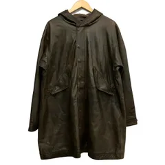 KarlHelmut(カールヘルム) コート メンズ美品  - ダークブラウン 長袖/レザー/ジップアップ/フード付き/秋/冬のサムネイル