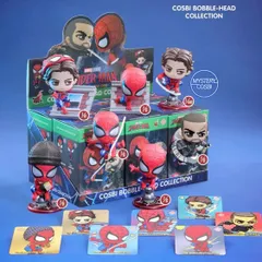 6種セット被りなし スパイダーマン4 ブランドニューデイ フィギュア アソート HOTTOYS COSBI コスビ ホットトイズ SPIDERMAN トムホランド マーベル MARVEL 海外限定　映画のサムネイル