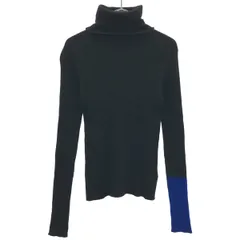 Yohji Yamamoto FEMME ヨウジヤマモト ファム タートルネックニットセーター FJ-K01-190 ブラック 2のサムネイル