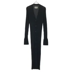Maison Margiela 4 メゾン マルジェラ リブニットロングカーディガン  ブラック XSのサムネイル
