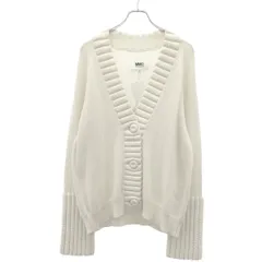 MM6 Maison Margiela  エムエムシックス メゾン マルジェラ 19AW ニットカーディガン S62HS0010 S16945 ホワイト Sのサムネイル