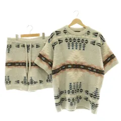 ジェラートピケオム GELATO PIQUE HOMME PENDLETON セットアップ カットソー 半袖 パンツ ショート ルームウェア M グレー /HK ■GY01のサムネイル