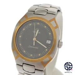 OMEGA オメガ Seamaster Polaris シーマスター ポラリス グレー文字盤 メンズ クォーツ デイト ブランド メンズ腕時計 時計のサムネイル