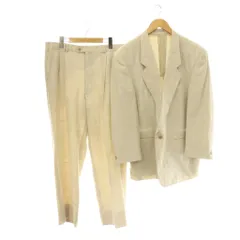 ランバン LANVIN PARIS セットアップ スーツ リネン混 ヴィンテージ テーラードジャケット パンツ ST48-55 /ES ■GY50のサムネイル