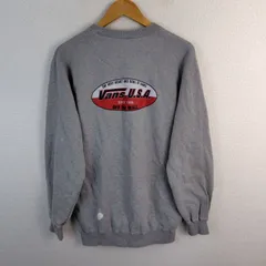VANS バンズ スウェット バックプリント グレー L メンズ 古着 ストリート アメカジのサムネイル