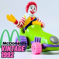 ☆ VINTAGE 1992 ☆ McDonald's マクドナルド 1992年USマクドナルドミールトイ『 REV-UPS レブアップス 』ロナルド・マクドナルド ドナルド・マクドナルド ハッピーミール 〚アメリカン雑貨 アメトイ〛
