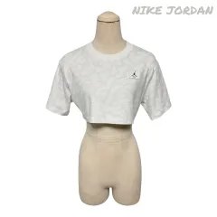 4146 ジョーダン NIKE 白 クロップド 半袖Tのサムネイル