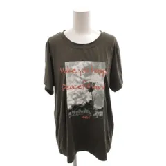 ヘム Hem プリントTシャツ L ダークグレー クルーネック 半袖 /TL ■ECF006のサムネイル