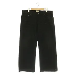 サイモンミラー Simon Miller W005 ワイドクロップデニムパンツ ジーンズ カットオフ USA製 28 ブラック /MY ■OS ■GY62のサムネイル