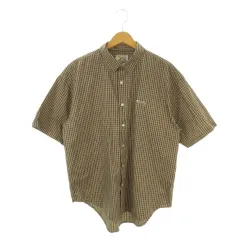 ペニーズ PENNYS THE FOX COLLECTION Penneys SportsWear シャツ M 茶 ブラウン チェック柄 半袖 /AH35 ■GY78のサムネイル