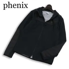 phenix フェニックス 秋冬★ Marvel Peak 切替 アウトドア ブルゾン ジャケット 日本製 Sz.M メンズ 黒 登山のサムネイル