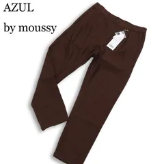 【新品 未使用】 AZUL by moussy アズール マウジー 秋冬★ タック スリム スキニー パンツ Sz.M メンズのサムネイル