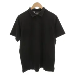 ダナキャランニューヨーク DKNY ポロシャツ M 黒 ブラック 半袖 /MG ■ECF006のサムネイル