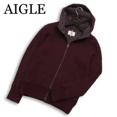 AIGLE エーグル 秋冬★ キルティング 中綿 パーカー ブルゾン ジャケット Sz.S メンズ アウトドアのサムネイル