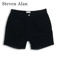 Steven Alan スティーブンアラン 春夏★ コーデュロイ ストレッチ ショート パンツ 日本製 Sz.32 メンズ 紺 ネイビーのサムネイル