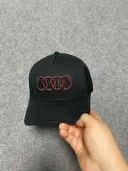 アウディ AUDI 3D刺繍 メッシュ トラックキャップ スナップバック 自動車グッズ 帽子のサムネイル