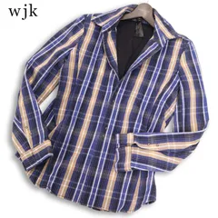 wjk ダブルジェイケイ 通年 4415 ch58a 【HOOK original check】 長袖 フック チェック ネル シャツ 日本製 Sz.M メンズのサムネイル