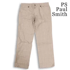 PS Paul Smith ポールスミス 通年★ グレンチェック トラウザー パンツ 日本製 大きいサイズ Sz.XL メンズのサムネイル