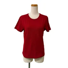 ヨシエイナバ yoshie inaba 半袖 Tシャツ カットソー クルーネック 無地 3 赤 レッド /MZ ■ECF006のサムネイル
