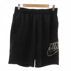 ナイキ エスビー NIKE SB ショートパンツ スラックス ジャージ M 黒 ブラック ロゴプリント ハーフ丈 ウエストゴム /NL ■ECF007のサムネイル