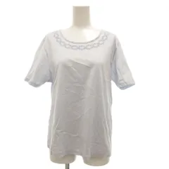 ダックス DAKS 半袖Tシャツ カットソー 刺繍 XL 水色 ライトブルー /OBのサムネイル