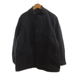アボンタージ A VONTADE 美品 ウールカバーオール ワークジャケット フレンチ S 茶 ブラウン バンドカラー フロントフライ/HWのサムネイル