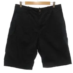 カルバンクライン CALVIN KLEIN 美品 ハーフパンツ ショーツ 36 リップストップ ロゴ 黒 ブラック /KB ■ECG007のサムネイル