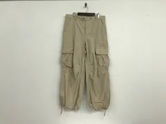 本物バナナリパブリックBANANAREPUBLICイージーコットンカーゴパンツメンズサーフアメカジミリタリーストリートスケーターワークビジネススーツモードゴルフドレスバイカーベージュLのサムネイル