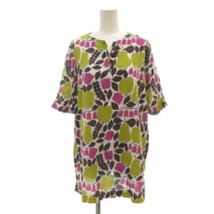 マリメッコ marimekko チュニック 34 マルチカラー 総柄 半袖 Vネック /SC ■ECF006のサムネイル