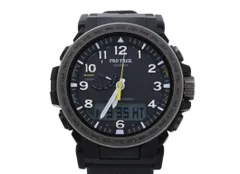 CASIO カシオ 時計 PRO TREK プロトレック Climber Line PRW51Y1JF ブラック 樹脂（バイオマス）／ステンレススチール メンズ アナデジ 美品のサムネイル